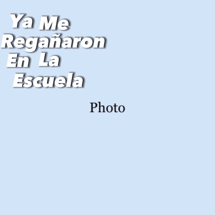 Ya me regañaron 