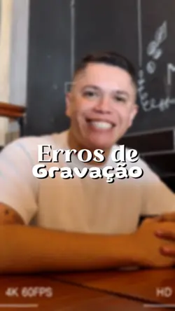 Erros de gravação 