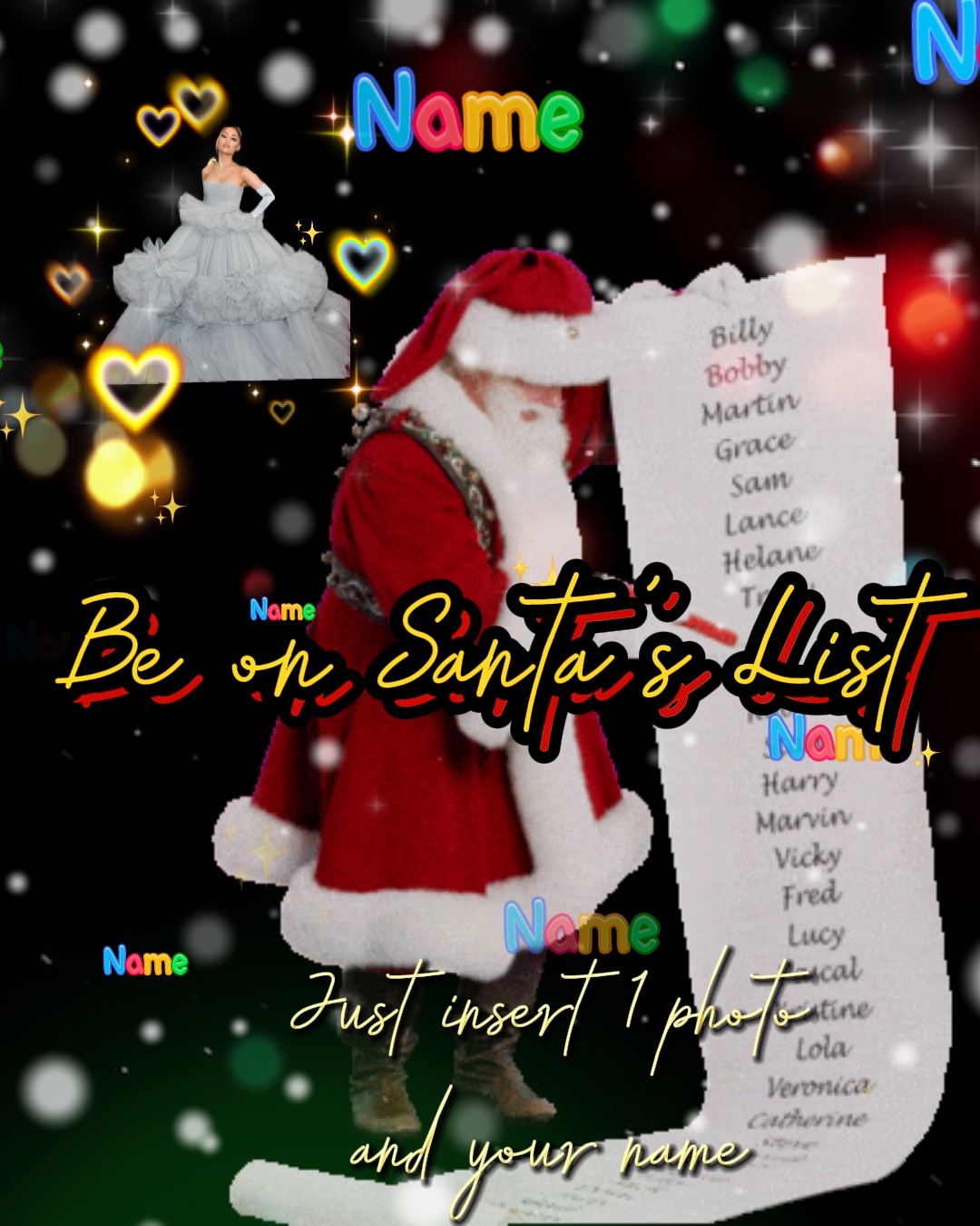 🎅🏻LISTE DE SOUHAITS DU PÈRE NOËL🎅🏾