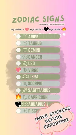 Zodiac Signs ๐โจ