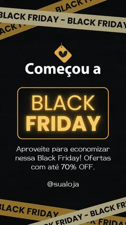 Começou BlackFriday 