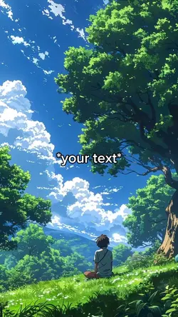 Anime nature