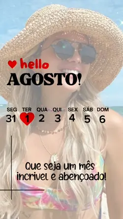 bem vindo agosto