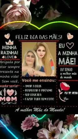 Feliz dia das mães!