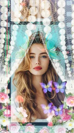 Butterfly curtain