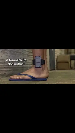 Tornozeleira casal
