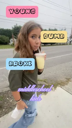 Young dumb broke