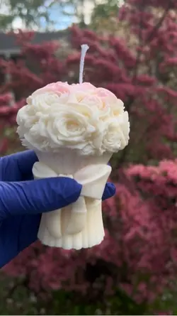 floral candles 