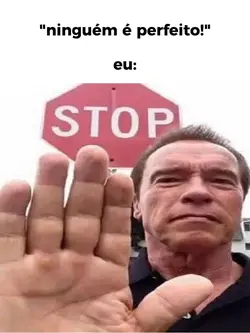 "ninguém é perfeito"