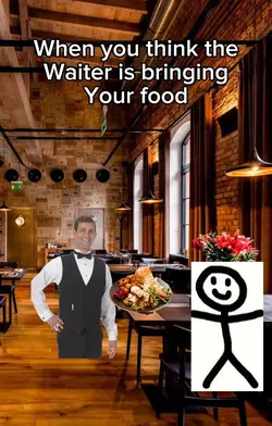 Waiter meme