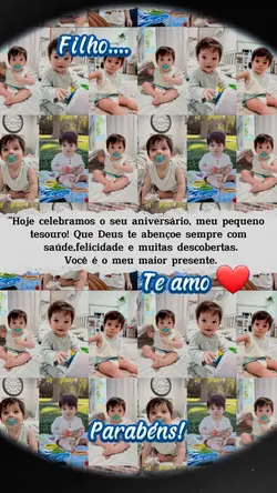 Filho Parabéns 