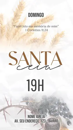 Culto ceia