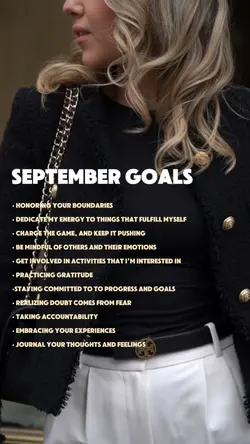 September Goals