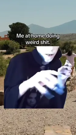 Weird vampire