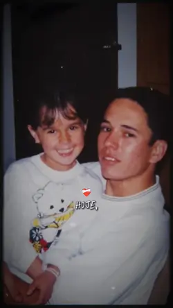 Hoje vi uma foto sua