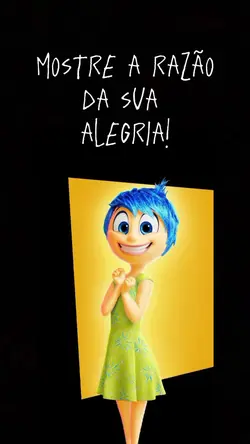 Mostre a sua alegria