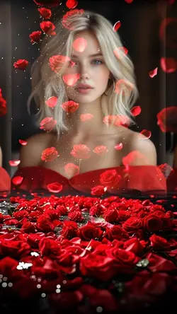 Rose petals