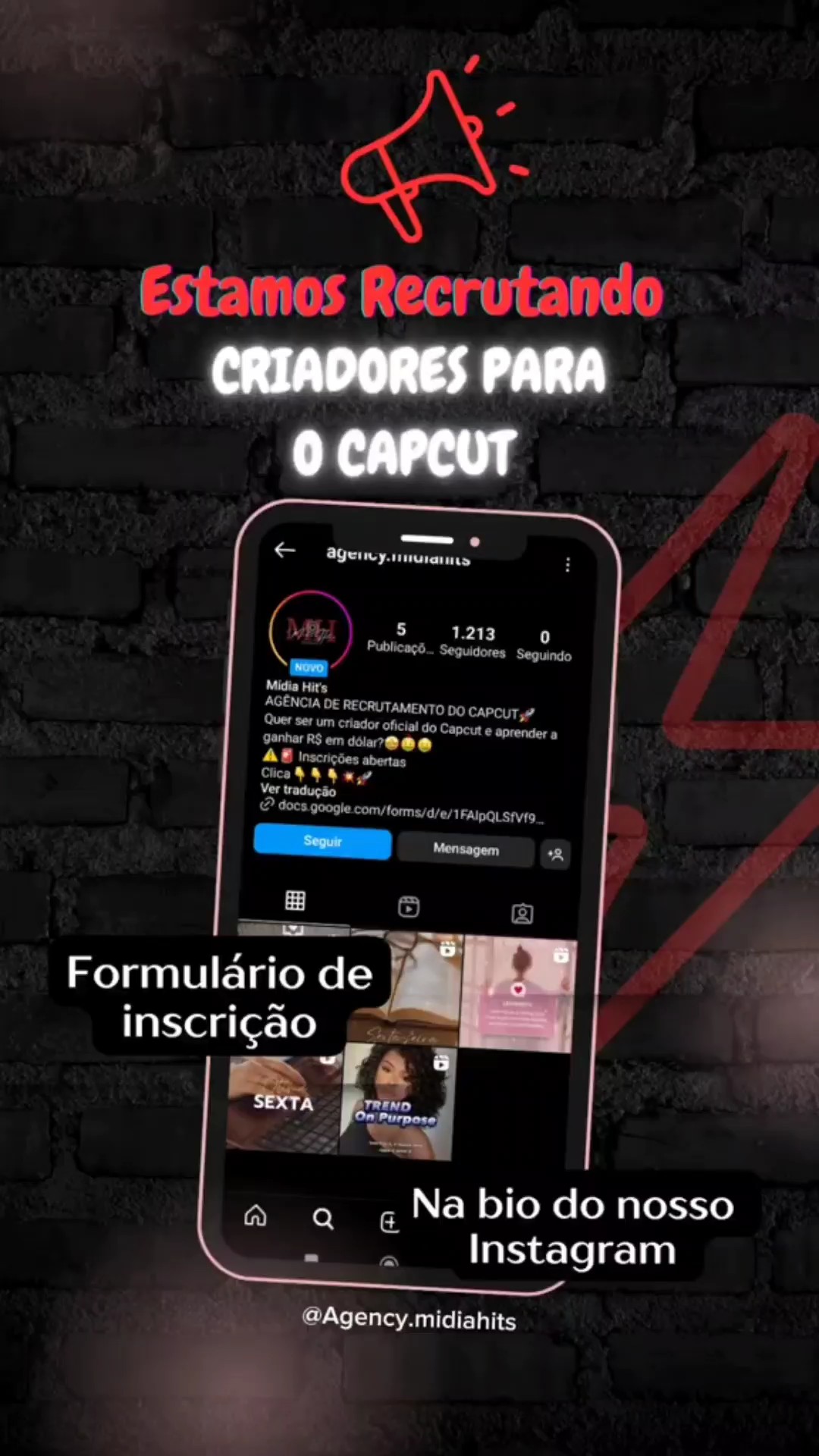 Vem ser um criador 