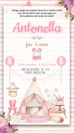 FESTA DO PIJAMA