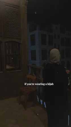 Wearing a hijab 