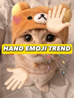 Hand emoji trend