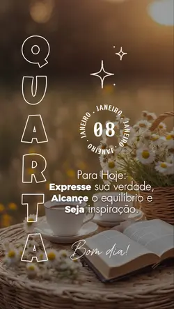 Bom dia Quarta 