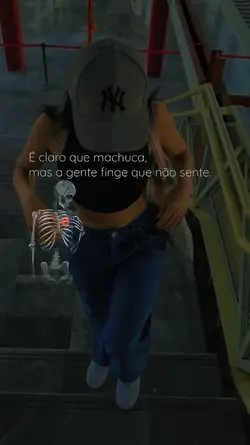 é claro que machuca