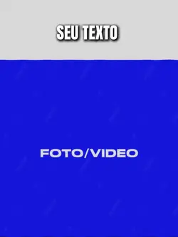 SUA FOTO E SEU TEXTO