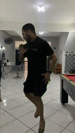 Tremd foto dançando 