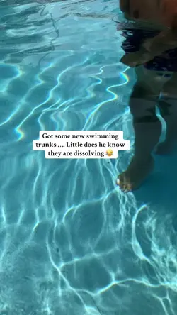 Dissolving Swim Suit