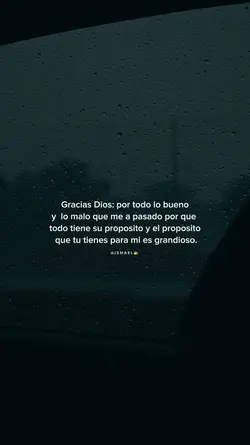 Gracias Dios.