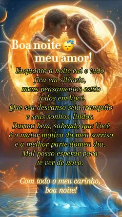 Boa noite, meu Amor!
