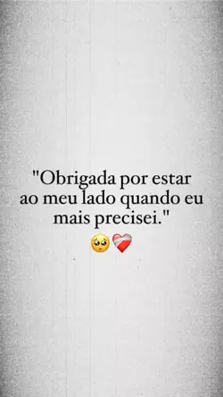 obrigada por estar 