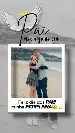 Pai meu anjo no céu