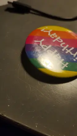 there's a bi flag