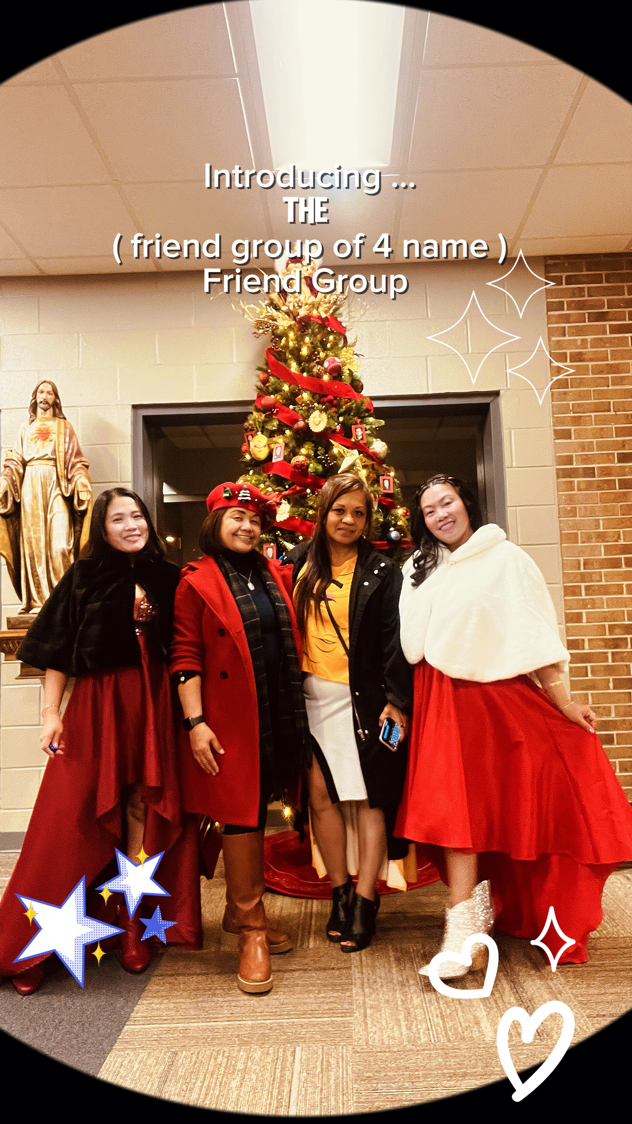 Friendd group of 4 