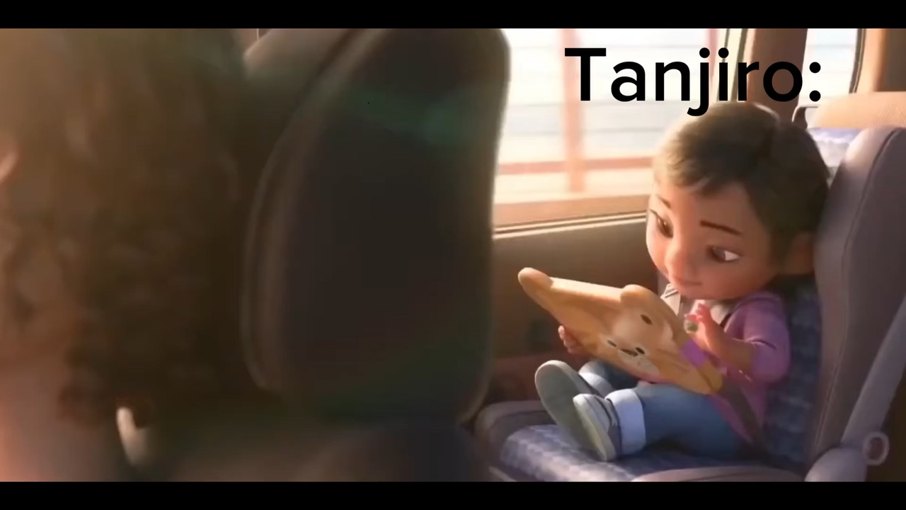 Tanjiro be like 😂😂😂: