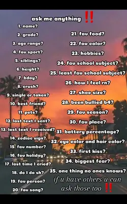 ask me