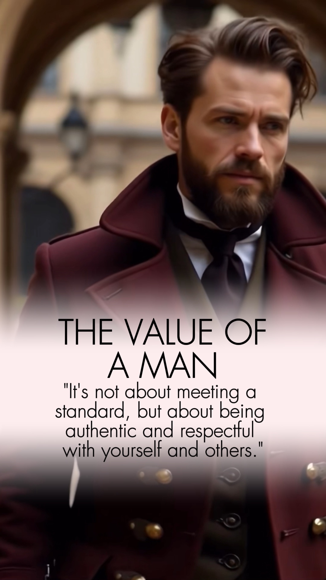 The value of man 