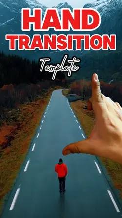 Hand transition clip