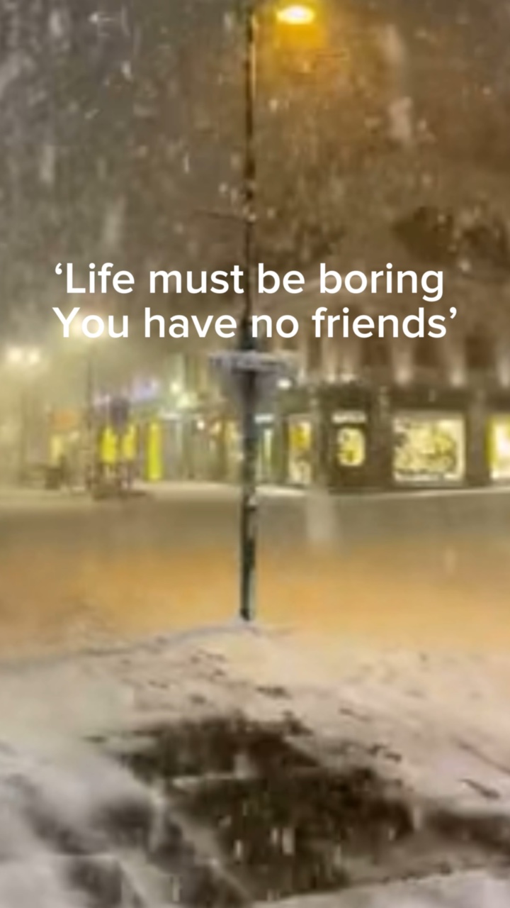 Must be boring 