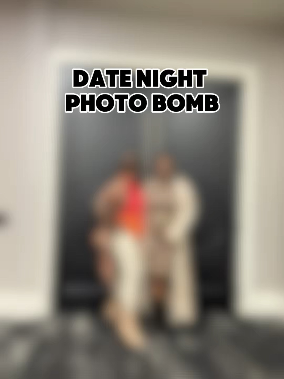 Date night photo bom