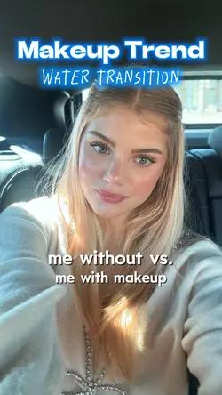 makeup transition 🩵 