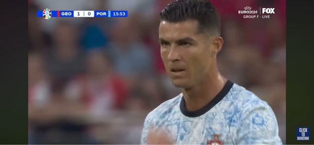 Ronaldos verrückter Schuss
