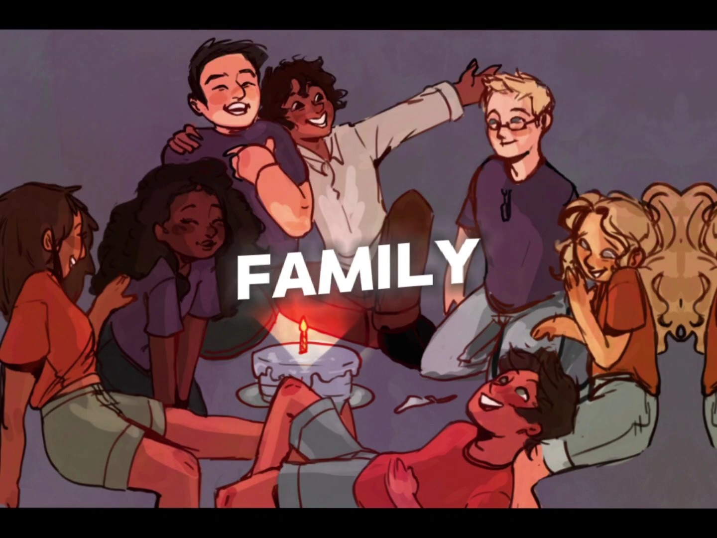 WE ARE FAMILY.