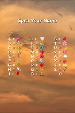 Spell your name
