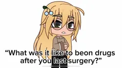 Drugs after surgery 