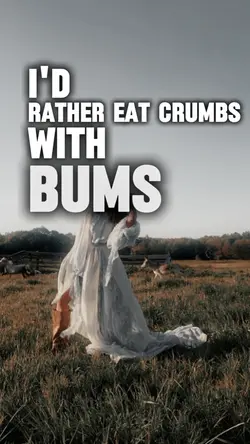 rather eat crumbs 