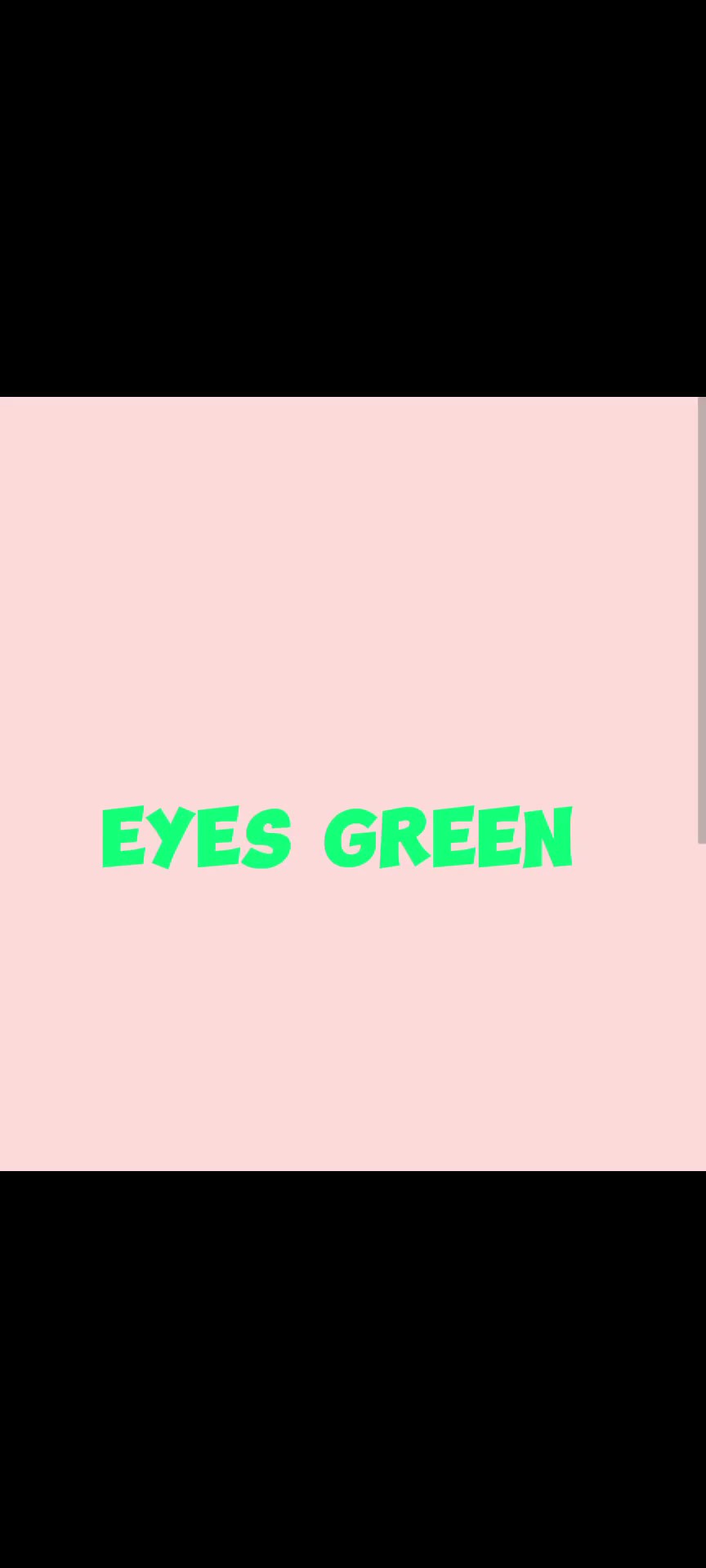 Augen grün 