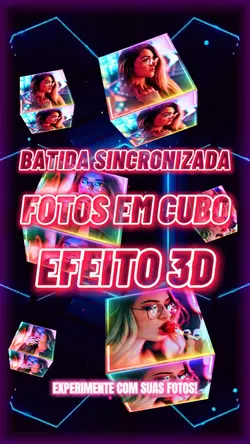 FOTOS EM CUBOS 3D